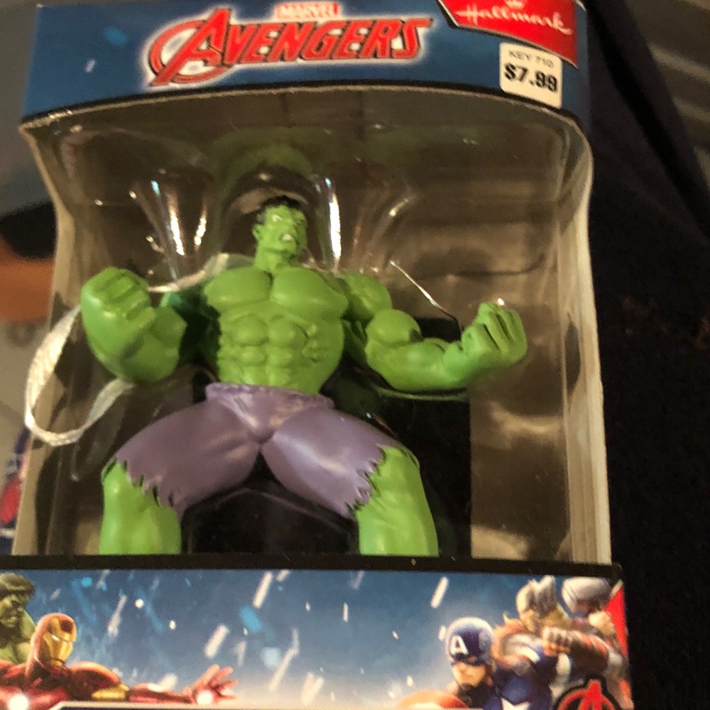 Marvel Hulk Action Figure - Green & Purple